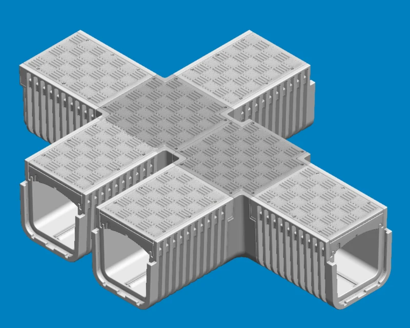 90° adaptable solution with straights